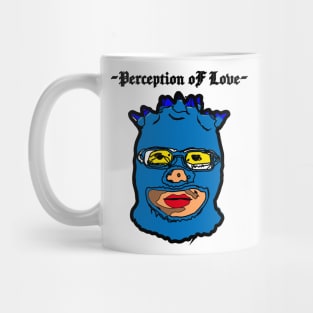 Perception oF Love Blue Mask Version. Mug
